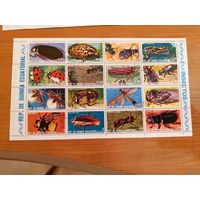 1974 Экваториальная Гвинея фауна насекомые(4-13)