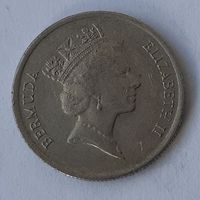 Бермуды 10 центов, 1987 (2-4-52)