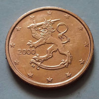 2 евроцента, Финляндия 2000 г.