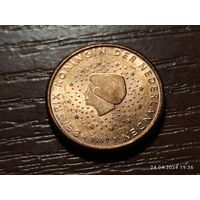 Нидерланды 1 евроцент 1999