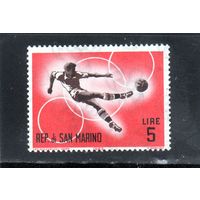 Сан-Марино.Ми-782.Спорт.Футбол. Олимпийские игры. Токио. 1964.