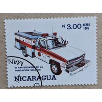 Никарагуа.1985. Пожарный транспорт