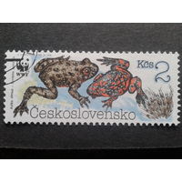 Чехословакия 1989 жабы WWF
