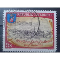 Австрия 1989 650 лет городу, герб