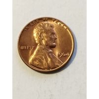 США 1 цент 1964