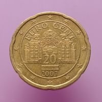 Австрия 20 центов 2007
