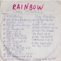 CD MP3 дискография RAINBOW, Cozy POWELL - 2 CD