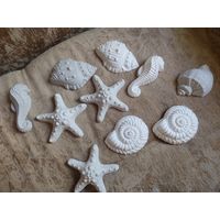 Морские фигуры из гипса