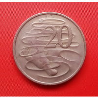 68-07 Австралия, 20 центов 1974 г.