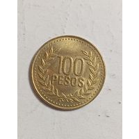 Колумбия 100 песо 2007 года .