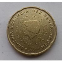 20 евроцентов, Нидерланды 2001 г.