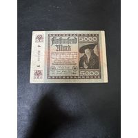 5000 марок 1922 года