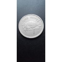 Сейшельские острова 1 рупия 1995 г.(немагнитная)