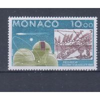 [1694] Монако 1986. Космос.Астрономия.Комета Галлея. Одиночный выпуск. MNH