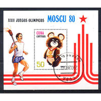 1980 Куба. ОИ в Москве. Блок