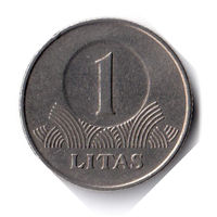 Литва. 1 лит. 1999 г.