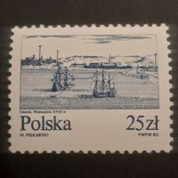 Польша 1982. Флот. Гданьский порт