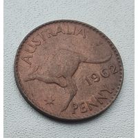 Австралия 1 пенни, 1962  5-14-10
