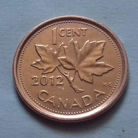 1 цент, Канада 2012 г.