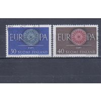 [150] Финляндия 1960. Европа.EUROPA. Гашеная серия.