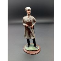 Солдатик оловянный(военно-историческая миниатюра) генерал Белой Гвардии Врангель