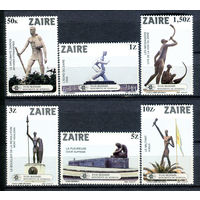 Конго (Заир) - 1983г. - Памятники в Киншасе - полная серия, MNH [Mi 816-821] - 6 марок
