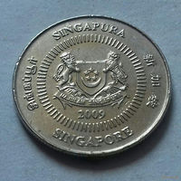 10 центов, Сингапур 2009 г.