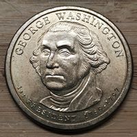 США 1 Доллар 2007. 1-й Президент - Джордж Вашингтон (P)