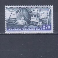 [2422] Дания 1984. Рыболовный флот. Гашеная марка.