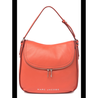 Marc Jacobs кожаная сумка Leather Hobo в оттенке beach blossom