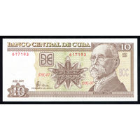CUBA/Куба_10 Pesos_2009_Pick#117.k_UNC
