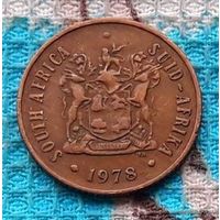 ЮАР 2 цента 1978 года. R