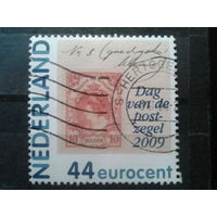 Нидерланды 2009 День марки, королева Вильгельмина