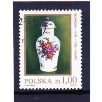 Польша.Ми-2739. Кван Ваза, 18 век. Серия: Польская керамика (1).1981.