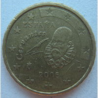 Испания 10 евроцентов 2006 г.