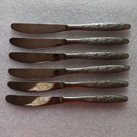 Ножи Набор десертных ножей СССР нержавейка, 21 см