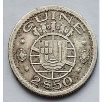 Гвинея Португальская 2,5 эскудо 1952 г.
