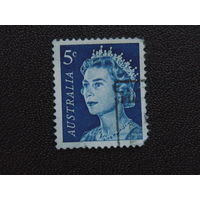 Австралия 1967 г. Королева Елизавета II.