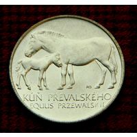 Чехословакия 50 крон, 1987 г. Лошадь Пржевальского.