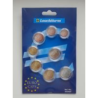 Капсулы под годовой набор монет Евросоюза. Leuchtturm. (9768)