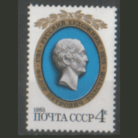 З. 5296. 1983. Русский медальер Ф.Л. Толстой. ЧиСт.