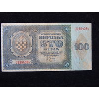 Хорватия 100 кун 1941 г