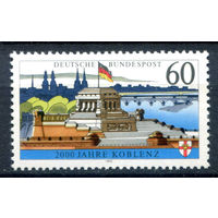 Германия - 1992г. - 2000 лет городу Кобленц - полная серия, MNH [Mi 1583] - 1 марка