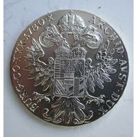 Австрия 1 талер 1780  серебро .32-394