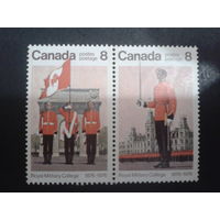 Канада 1976 100 лет военному училищу сцепка