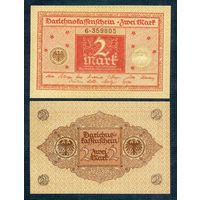 Германия, 2 марки 1920 год. UNC