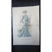 Гравюра LA MODE ILLUSTREE 1903