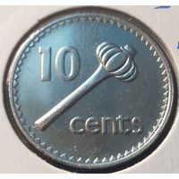 Фиджи 10 центов, 1994     ( холдер )