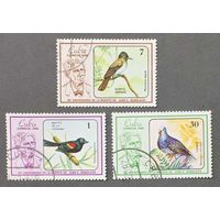 Куба 1986г птицы
