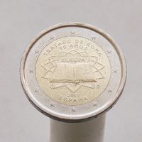Испания 2 евро 2007 50-летие подписания Римского договора